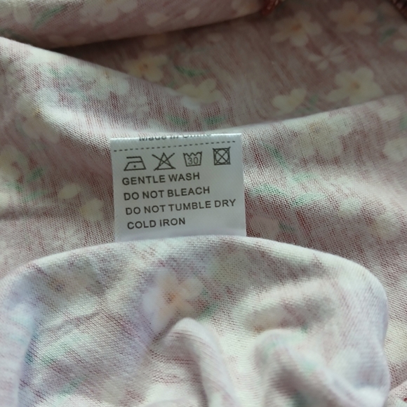 NWT New Fensace Sleeveless Floral V-neck Mini Dress Sundress - Picture 6 of 8